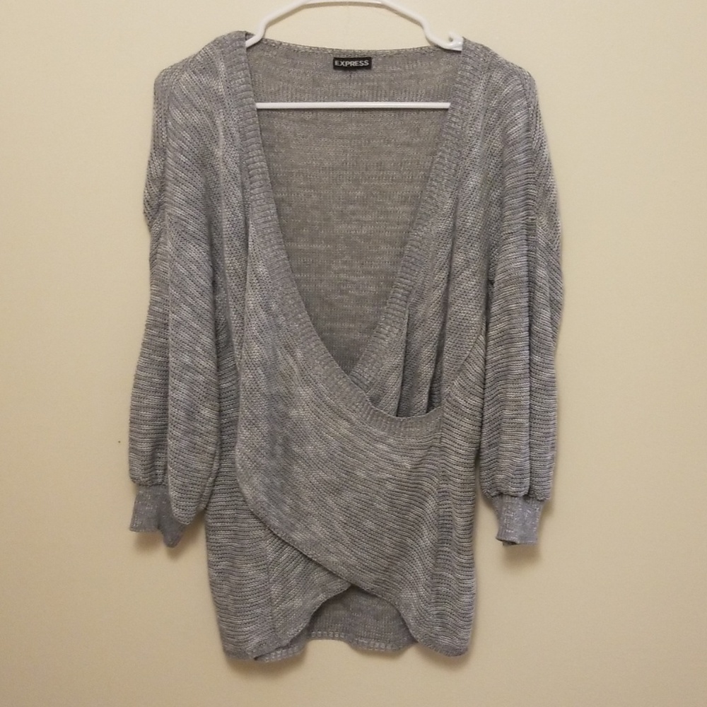 Express crisscross sweater